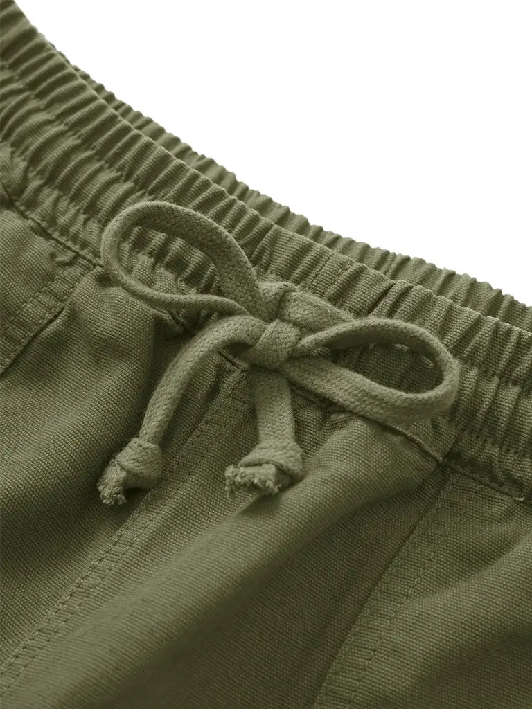 Canvas Chef Pant- Olive Service Works