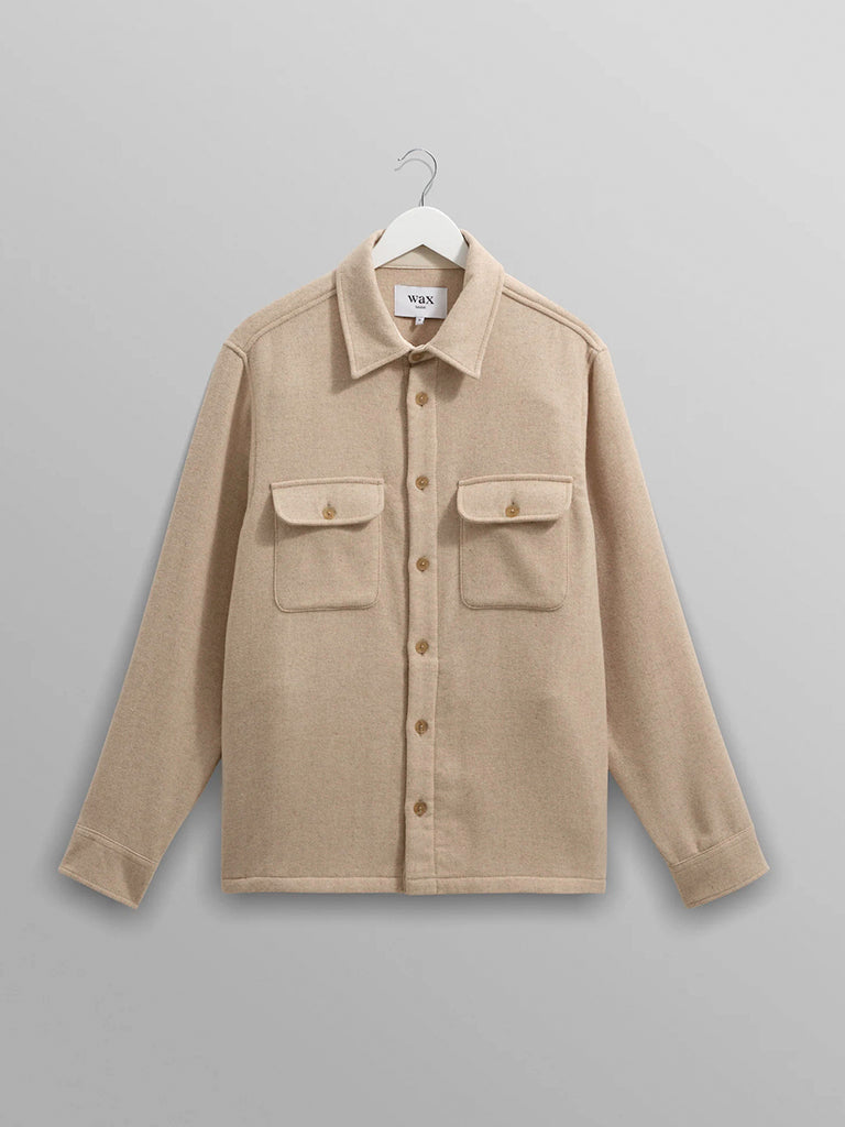 Lomond Overshirt- Natural Wax London Jackets